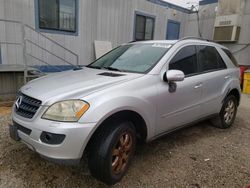 Salvage cars for sale from Copart Montgomery, AL: 2006 Mercedes-Benz ML 350
