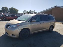 Toyota Sienna xle salvage cars for sale: 2012 Toyota Sienna XLE