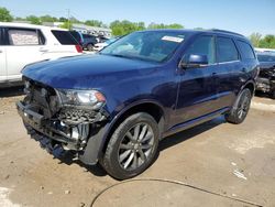 Salvage cars for sale from Copart Louisville, KY: 2018 Dodge Durango GT