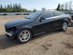 Vehiculos salvage en venta de Copart Bowmanville, ON: 2015 Mercedes-Benz C 350 4matic