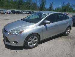Salvage cars for sale from Copart Leroy, NY: 2013 Ford Focus SE