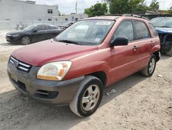 Vehiculos salvage en venta de Copart Opa Locka, FL: 2008 KIA Sportage LX