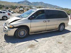 Chrysler salvage cars for sale: 2000 Chrysler Town & Country Limited