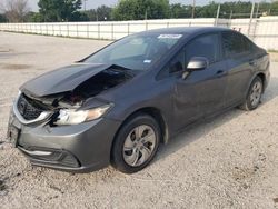 Honda Civic salvage cars for sale: 2013 Honda Civic LX