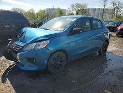 Mitsubishi Mirage salvage cars for sale: 2022 Mitsubishi Mirage SE