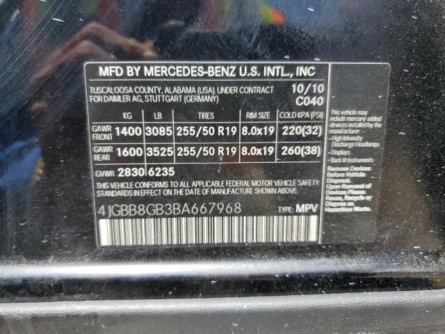 2011 Mercedes-Benz ML 350 4matic