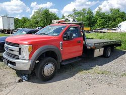 Salvage cars for sale from Copart West Mifflin, PA: 2017 Ford F550 Super Duty