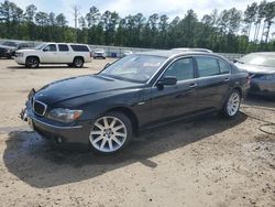 BMW 750 LI salvage cars for sale: 2006 BMW 750 LI