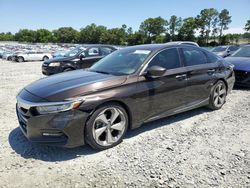 Salvage cars for sale from Copart Byron, GA: 2018 Honda Accord Touring