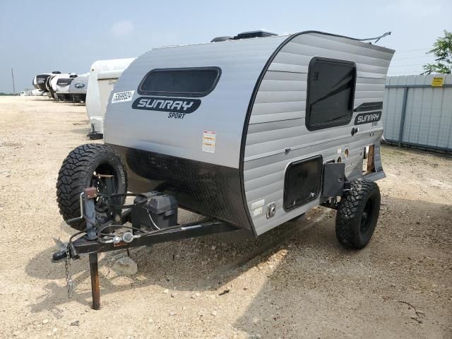 2020 Sunr Travel Trailer