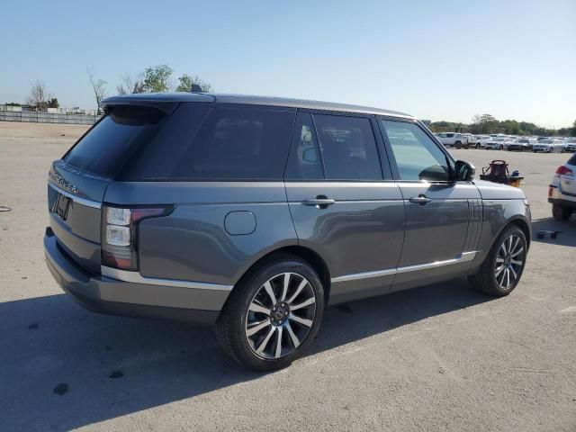 2016 Land Rover Range Rover HSE