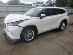 Toyota Highlander salvage cars for sale: 2020 Toyota Highlander Hybrid Limited