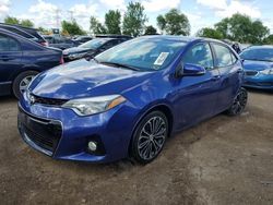 Salvage cars for sale from Copart Elgin, IL: 2016 Toyota Corolla L
