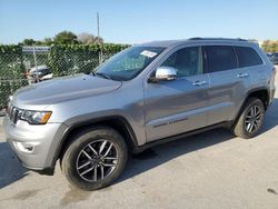 Jeep Grand Cherokee Limited salvage cars for sale: 2021 Jeep Grand Cherokee Limited