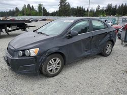 Chevrolet Sonic salvage cars for sale: 2016 Chevrolet Sonic LT