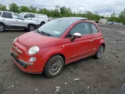 Fiat salvage cars for sale: 2012 Fiat 500 Lounge