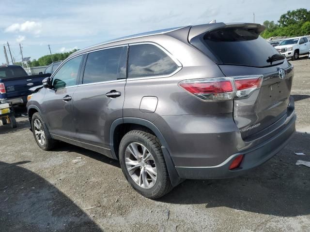 2015 Toyota Highlander XLE