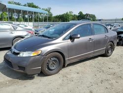 Salvage cars for sale from Copart Spartanburg, SC: 2009 Honda Civic LX