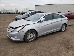 Salvage cars for sale from Copart Rocky View County, AB: 2011 Hyundai Sonata GLS