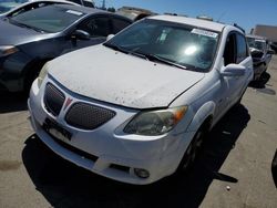 Salvage cars for sale from Copart Martinez, CA: 2005 Pontiac Vibe
