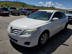 Salvage cars for sale from Copart Littleton, CO: 2010 Toyota Camry Base