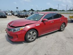 KIA Optima Hybrid Vehiculos salvage en venta: 2017 KIA Optima Hybrid