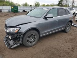 Vehiculos salvage en venta de Copart Bowmanville, ON: 2012 Audi Q5 Premium Plus