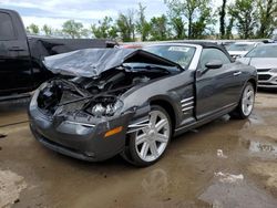Chrysler Crossfire Limited salvage cars for sale: 2005 Chrysler Crossfire Limited