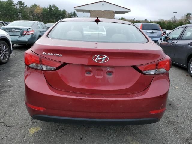 2016 Hyundai Elantra SE