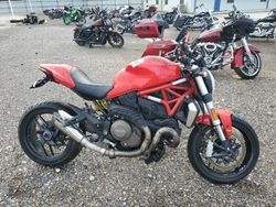 Salvage cars for sale from Copart Greenwell Springs, LA: 2014 Ducati Monster 1200