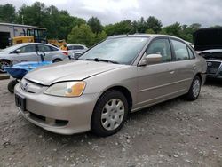 2003 Honda Civic Hybrid en venta en Mendon, MA