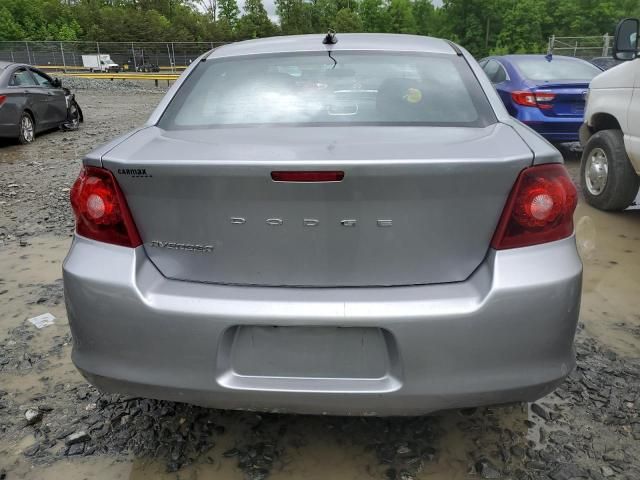 2013 Dodge Avenger SE