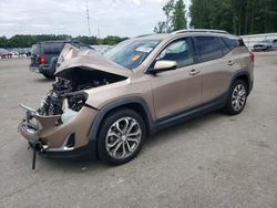 GMC Terrain salvage cars for sale: 2018 GMC Terrain SLT