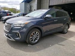 2017 Hyundai Santa FE SE en venta en East Granby, CT