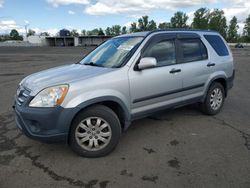 Honda salvage cars for sale: 2006 Honda CR-V EX