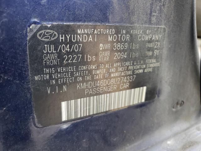 2008 Hyundai Elantra GLS