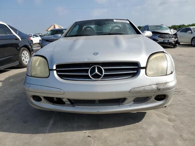 2002 Mercedes-Benz SLK 320