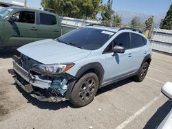 Subaru salvage cars for sale: 2022 Subaru Crosstrek Sport