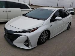 Salvage cars for sale from Copart Rancho Cucamonga, CA: 2022 Toyota Prius Prime LE