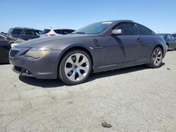 BMW 6 Series salvage cars for sale: 2006 BMW 650 I