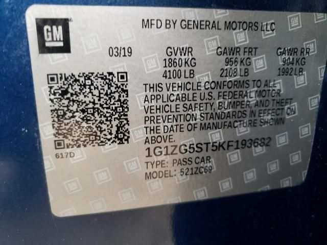 2019 Chevrolet Malibu RS