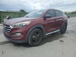 Hyundai salvage cars for sale: 2017 Hyundai Tucson Limited