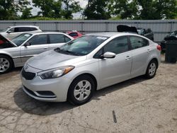 KIA Forte LX salvage cars for sale: 2016 KIA Forte LX