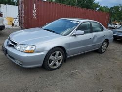 Acura salvage cars for sale: 2002 Acura 3.2TL TYPE-S