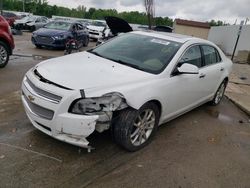 Chevrolet salvage cars for sale: 2011 Chevrolet Malibu LTZ