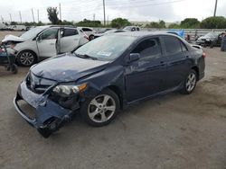 Vehiculos salvage en venta de Copart Miami, FL: 2013 Toyota Corolla Base