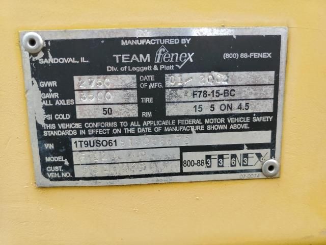 2001 Fenx Trailer
