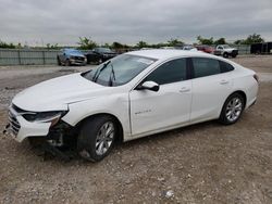 Salvage cars for sale from Copart Kansas City, KS: 2020 Chevrolet Malibu LT