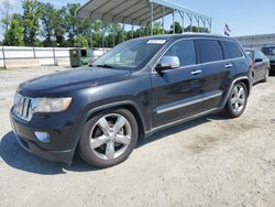 Jeep Grand Cherokee Overland salvage cars for sale: 2012 Jeep Grand Cherokee Overland