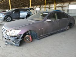 Mercedes-Benz salvage cars for sale: 2007 Mercedes-Benz S 550